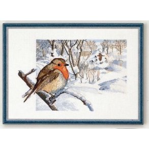 Broderipakning - Rdklk syet p hr