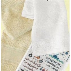 Hndklde - Hvid 30 x 50 cm