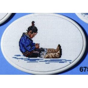 Broderipakning - Grnlandsk kvinde