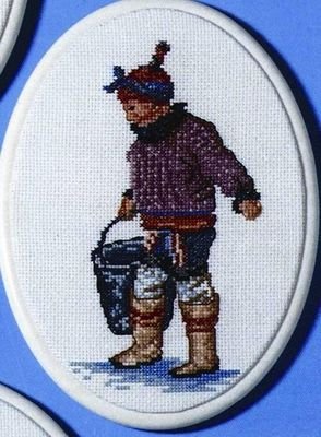 Broderipakning - Grnlandsk kvinde