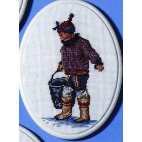 Broderipakning - Grnlandsk kvinde