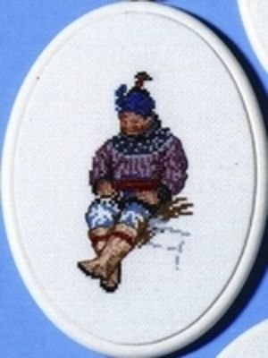 Broderipakning - Grnlandsk kvinde