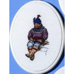 Broderipakning - Grnlandsk kvinde