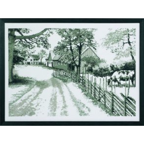 Broderipakning - Billede - Grafisk grd