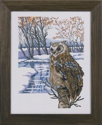 Broderipakning - Hornugle