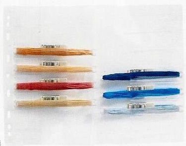 Garnordner - Ekstra plastlommer A4