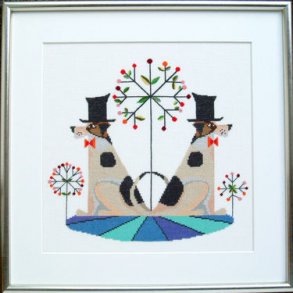 Broderipakning - Billede - Under kirsebrtret