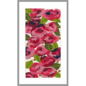 Broderipakning - Billede - Roser