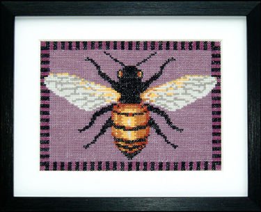 Broderipakning - Billede - Honningbi