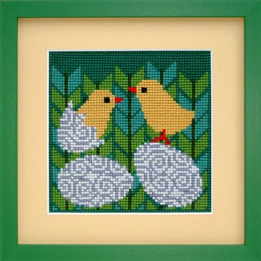 Broderi pakning - billede - Kyllerylle