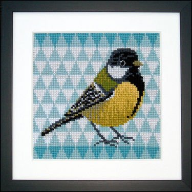 Broderi pakning - billede - Musvit