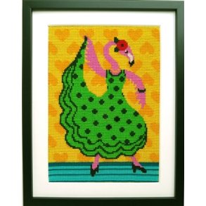 Broderipakning - Billede - Flamenco