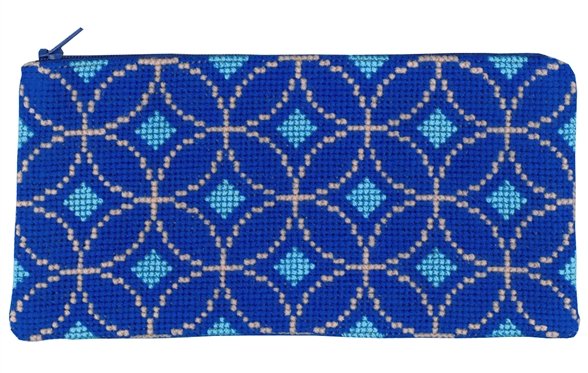 Broderipakning - Clutch / taske - Sashiko