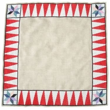 Broderipakning - Juletrstppe - Peters Tromme 140 x 140