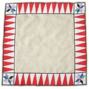 Broderipakning - Juletrstppe - Peters Tromme 140 x 140