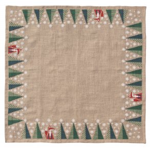 Broderipakning - Juletrstppe - Nordic x-mas