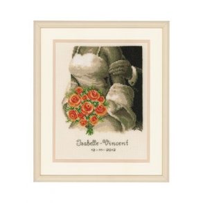 Broderipakning - Bryllup Isabelle - Vincent