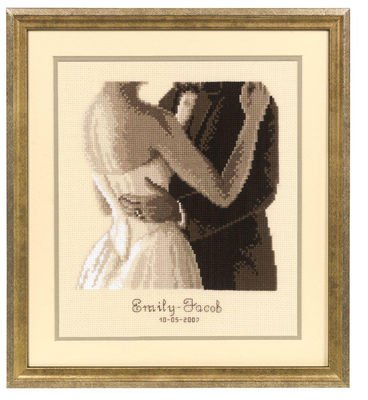 Broderipakning - Bryllup - Dansen