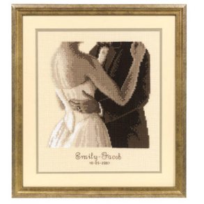 Broderipakning - Bryllup - Dansen