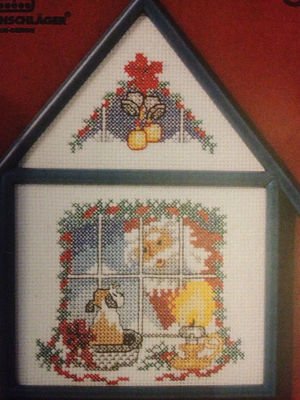 Broderipakning - Julehus I