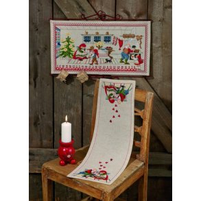 Broderipakning - Julekalender - Nisse k�kkenet