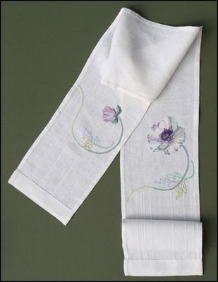 Broderipakning - Lber - Floras Valmue