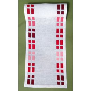 Broderipakning l�ber - F�dselsdag Danske flag