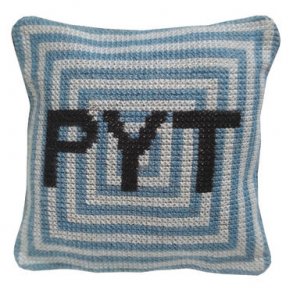 Broderipakning - mini pude - PYT II - inkl. lyd