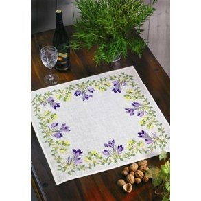 Broderipakning - Lysedug krokus & erantis