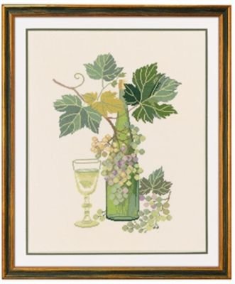 Broderipakning - Hvidvin