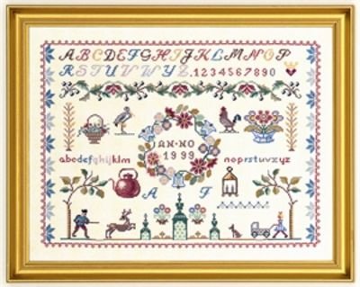 Broderipakning - Navneklud