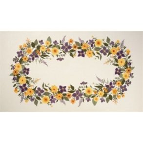 Broderipakning - Klematis og dahlia