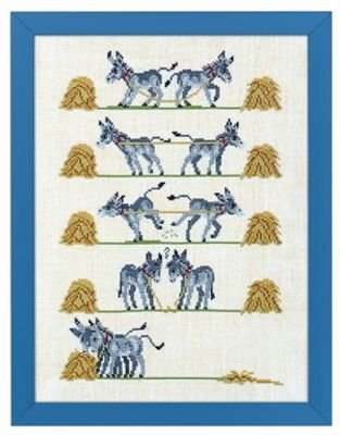 Broderipakning - sler