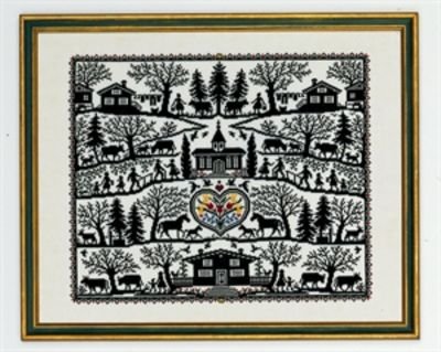 Broderipakning - Silhuet klip