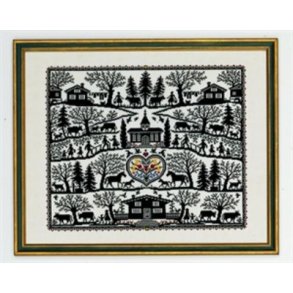 Broderipakning - Silhuet klip