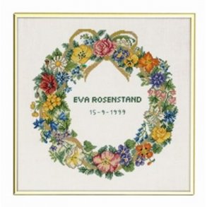 Broderipakning - Jubilumskrans