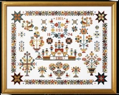 Broderipakning - Navneklud