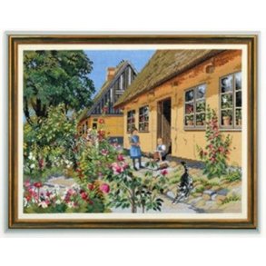 Broderipakning - Stokroser 2