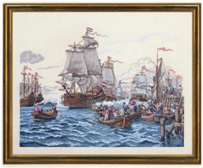 Broderipakning - Slaget ved Kge bugt