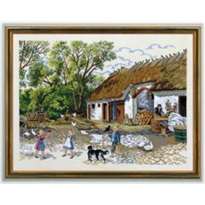 Broderipakning - Bondegrd