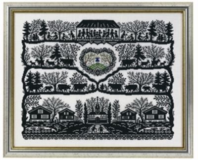 Broderipakning - Silhuet klip 2