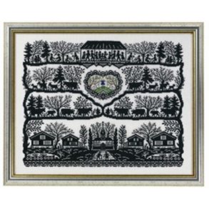 Broderipakning - Silhuet klip 2