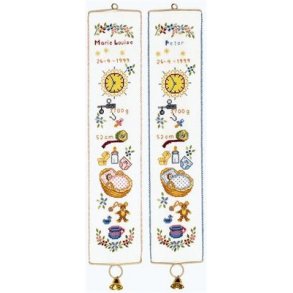 Broderipakning - Klokkestreng fdsel III