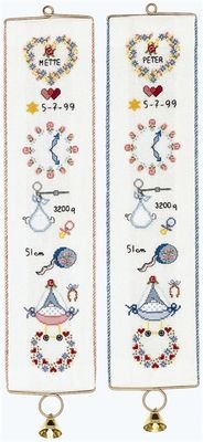 Broderipakning - Klokkestreng fdsel IV