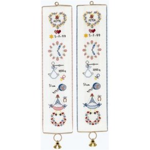 Broderipakning - Klokkestreng fdsel IV