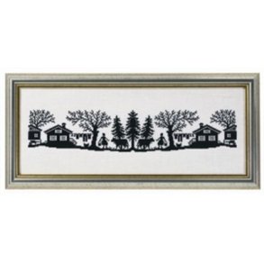 Broderipakning - Silhuetklip