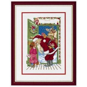 Broderipakning - Julemand i dr