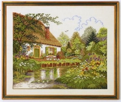 Broderipakning - Hus og skovs