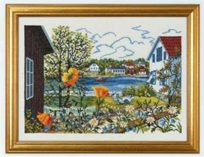 Broderipakning - Lyngr i Norge