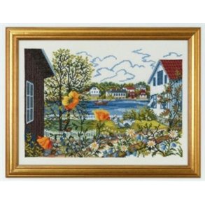 Broderipakning - Lyngr i Norge